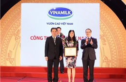 Vinamilk vươn lên vị trí số 1 trong Top 10 DN tư nhân lớn nhất Việt Nam